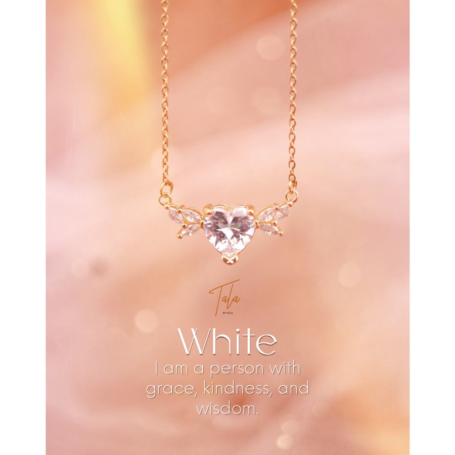 Tala by Kyla Heart Affirmation BFF Necklace Plus Gift Box Set